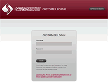 Tablet Screenshot of cust.superservicellc.com